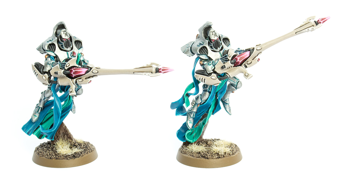 The paint scheme was inspired by ThirdEyeNuke’s silver Shadow Spectres. 